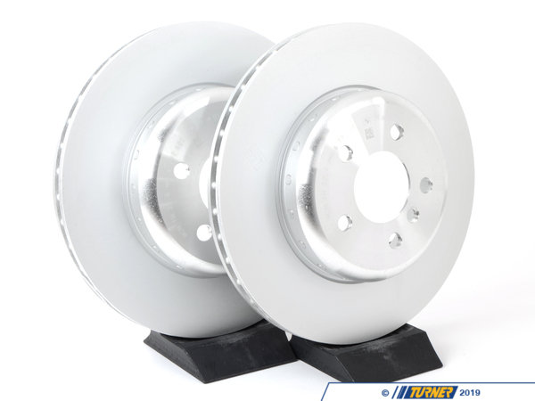 Genuine BMW Rear M Sport Brake Rotors (345x24) - F3X 320iX/328iX/335i/335iX/428iX/435i/435iX, F33 428i/428iX SULEV (M Sport S2NHA)(Pair) 34206797607GSKT