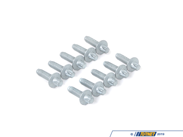 Genuine BMW Screw - Pack Of 10 11127521756KT