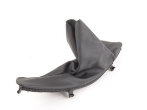 Genuine BMW Leather Handbrake Lever Cover - Schwarz