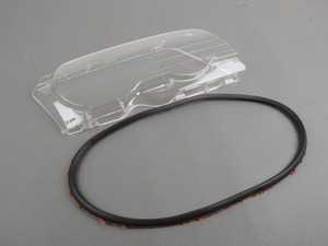 BMW E46 Headlight Lens With Gasket - Right