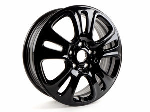 Genuine MINI 510 MINI Double Spoke Wheel 17" (5x112) Matte Black - F56 F55 F56