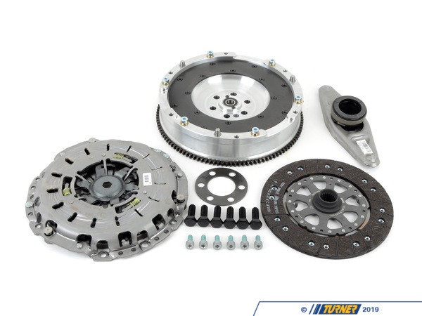 Packaged by Turner JB Racing Lightweight Aluminum Flywheel & Clutch Kit - N52 21207587368KT