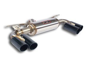 Supersprint Performance Sport Muffler With Valve (Black Tips) - F87 M2