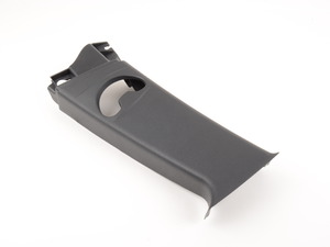 Genuine BMW Cover Column B Left Schwarz - 51438046487 - E82