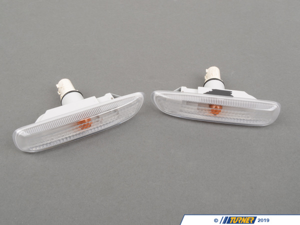 FER Side Markers (Pair) - Euro Clear - E46 Coupe, Convertible TMS1058