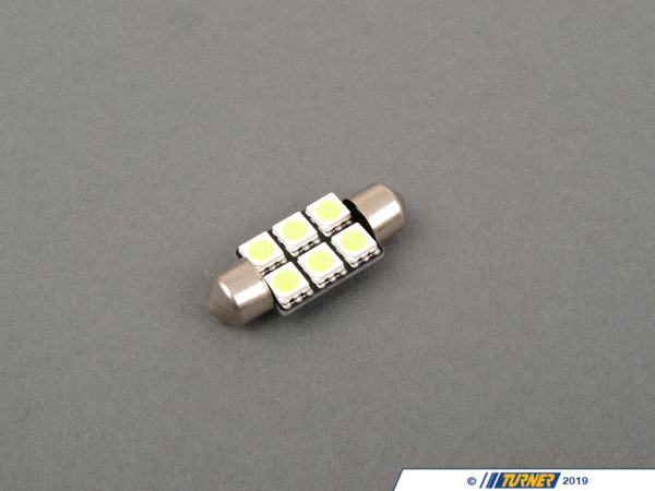 ZiZa 36mm White LED Festoon Bulb - Priced Each PL36MM65050WHT