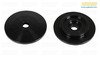 Turner Motorsport Upper Spring Hats/Perches (Pair) - 2.25 Inch / 14mm Pin / Square Seat TSU9980225 View 1