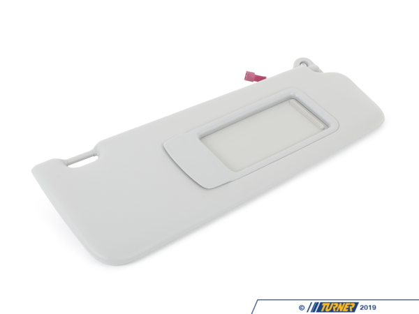 Genuine BMW Sun Visor With Mirror - Right - Gray - E84, E90, E91 51167252054