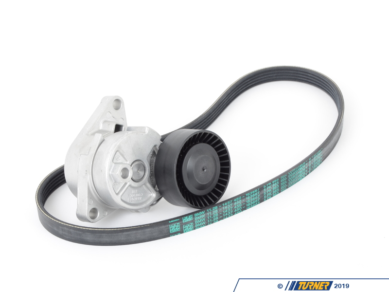 プレセア 11282250246 - Genuine BMW A/C Belt and Tensioner Kit - E46