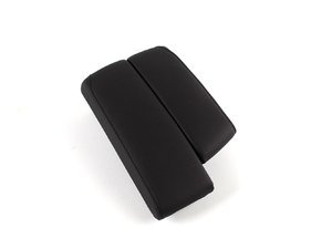 Genuine BMW Split Center Armrest - Schwarz Dakota Leather - E90, E91, E92, E93
