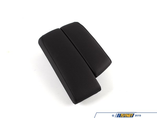Genuine BMW Genuine BMW Split Center Armrest - Schwarz Dakota Leather - E90, E91, E92, E93 51169133812