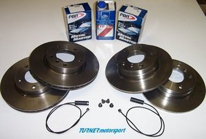 Complete Front & Rear Brake Package - E46 325Xi