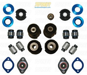 3-series Rear Suspension Mount Package - Rubber Street Bushings - E46 M3