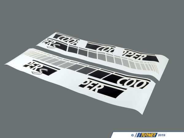 Genuine MINI Genuine MINI Side Stripes, Black Cooper/Cooper S - 51142220095 51142220095