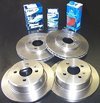Packaged by Turner Complete Front & Rear Brake Package - E30 318i/is, 325e/i/is E30BRAKEPACK View 1