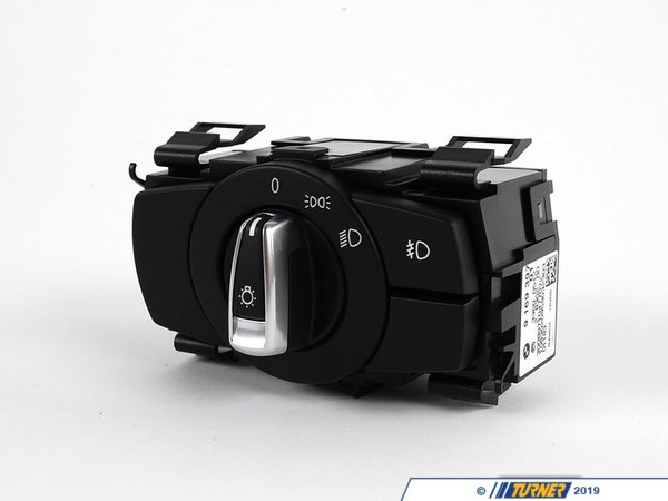 Genuine BMW Headlight Switch - Chrome 61319169397