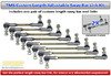 Turner Motorsport Turner Motorsport Custom Length Adjustable Front Sway Bar End Links (Pair) TMS2104 View 2