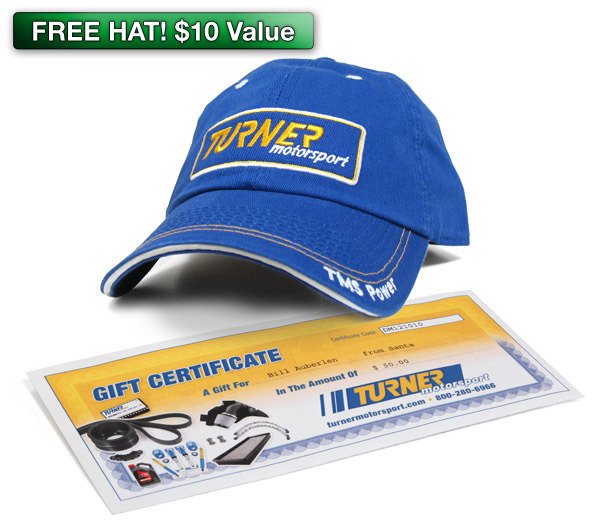 Packaged by Turner $50 Turner Motorsport Gift Package  GC50