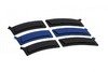 IND F32 Painted Front Bumper Reflectors - F32 Non M Sport F32-REFLECTORS View 1