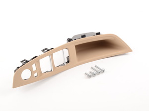 Genuine BMW Beige Front Door Handle Trim - Left - F10
