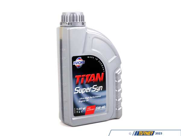Fuchs SUPERSYN Engine Oil (5w-40) - 1 Liter 5W401LITERF