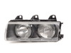 TYC E36 1992-99 Replacement Headlight Housings (pair) 63121387863 View 2