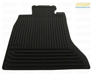 Genuine BMW All Weather Rubber Floor Mats - Black - E63 645Ci 650i M6