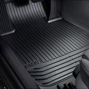 Genuine BMW All Weather Rubber Floor Mats - F10 528i 535i 550i 2010-2013 - (NO LONGER AVAILABLE)