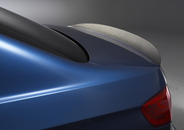 Genuine BMW E90 Original BMW Carbon Fiber Rear Lip Spoiler (Fits all 2006+ E90) - (NO LONGER AVAILABLE) 51712147114