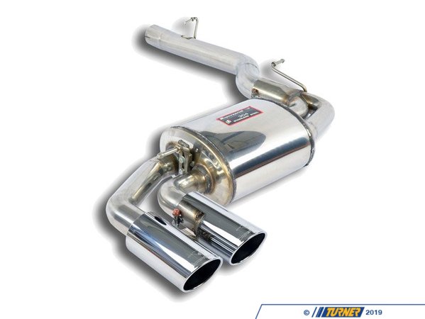 Supersprint F25 X3 28i Supersprint Performance Rear Muffler (2 X 80mm Tips) 989906-666