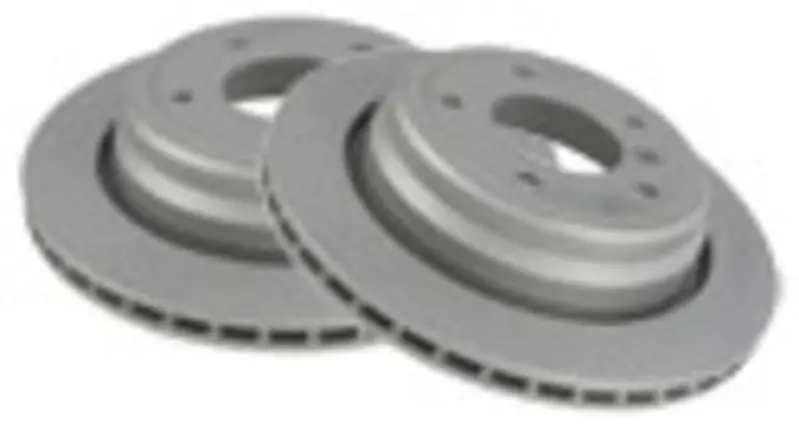 Verto USA Rear Brake Rotors + Metallic Pads For BMW 323Ci, 323i, 328i – Vented, Cross-Cut