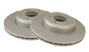 Rear Zimmermann Coated Brake Rotors (300x20) - F3X 320iX/328iX/428iX, F33 428i/428iX SULEV (Pair)