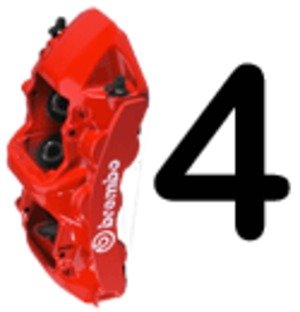 E46 M3, Z4M Brembo GT 355mm Front Big Brake Kit