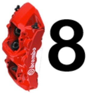 Brembo Front 8-piston Big Brake Kit - E60 E63