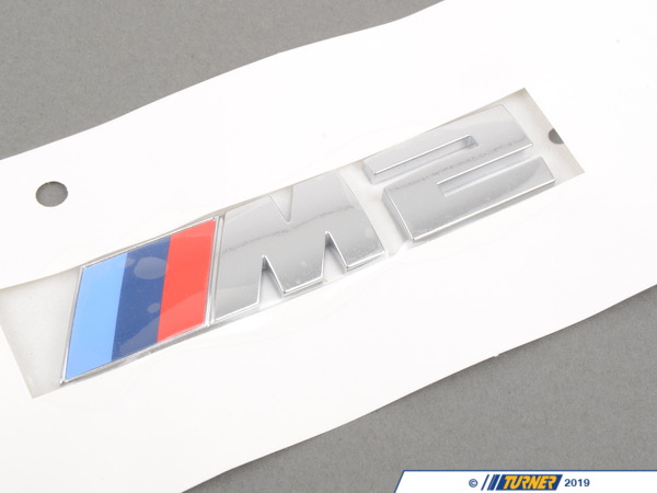 Genuine BMW EMBLEM ADHERED REAR 51128062191