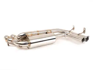 Megan Supremo Axle Back Exhaust - Polished Tips - E46 M3