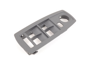 Genuine BMW Switch Cover, Front Driver S - 51413411746 - Schiefergrau