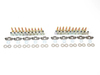 Brembo 345x28 Brembo Brake Kit Cross-Drilled Rotors (Pair - Left and Right) BREMBO-345-28-CD View 2
