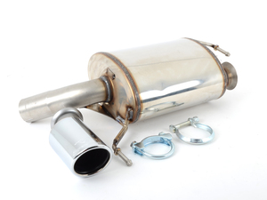 E90 335i Supersprint Left Performance Muffler (1x90mm Tip)