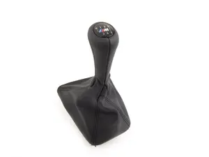 Genuine BMW Illuminated Shift Knob With Leather Boot - 25112282450 - E46 M3