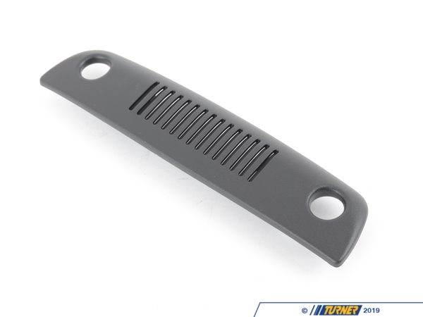 Genuine BMW Backrest Shell Covering - Black - E36 52108130755