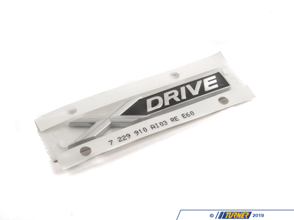Genuine BMW Genuine BMW Lettering Right - X-Drive - 51147229910 51147229910