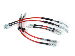 ECS Tuning Exact-Fit Stainless Steel Brake Lines (Full Kit) - E85/86 Z4 M Coupe/Roadster