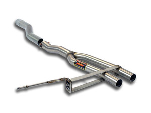 Turbo-Back Race Exhaust System - Non Resonated / Rear Muffler Delete 