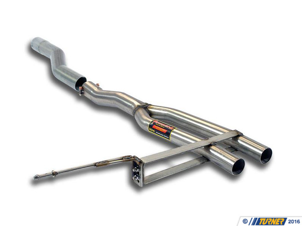 Supersprint Turbo-Back Race Exhaust System - Non Resonated / Rear Muffler Delete  831821KT3