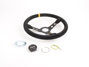MOMO Mod.07 Steering Wheel - Black - 350mm Suede