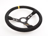 MOMO MOMO Mod.07 Steering Wheel - Black - 350mm Suede R1905/35S View 3