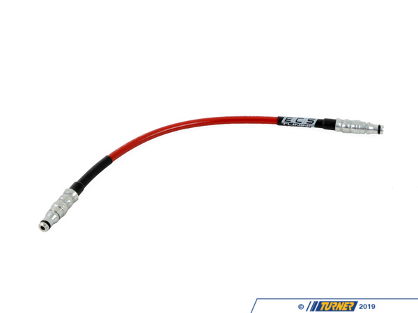 ECS E60, E63, F10, F12 Exact-Fit Stainless Clutch Line 018166ECS01A