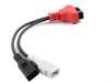 Schwaben by Foxwell OBDII To OBDI Split Connector Cable VAG 1990-1996 007868SCH02B View 3