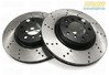 StopTech Cross-Drilled Brake Rotors - Rear - E39 M5 & E46 M3 (pair) - (NO LONGER AVAILABLE) 34212229379CD View 4